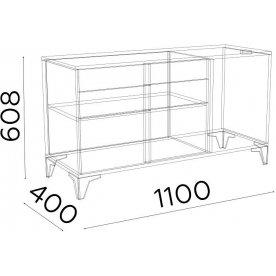 ТВ-тумба Гринвич модель 5