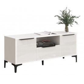 ТВ-тумба Иадама белый / белый глянец