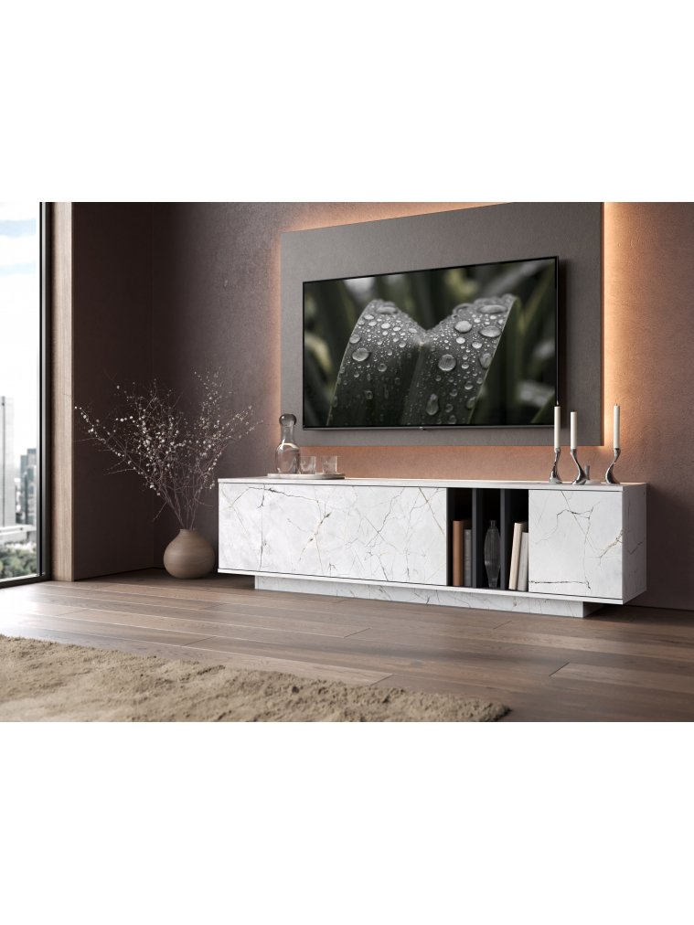 ТВ-тумба Ильсана оникс / графит