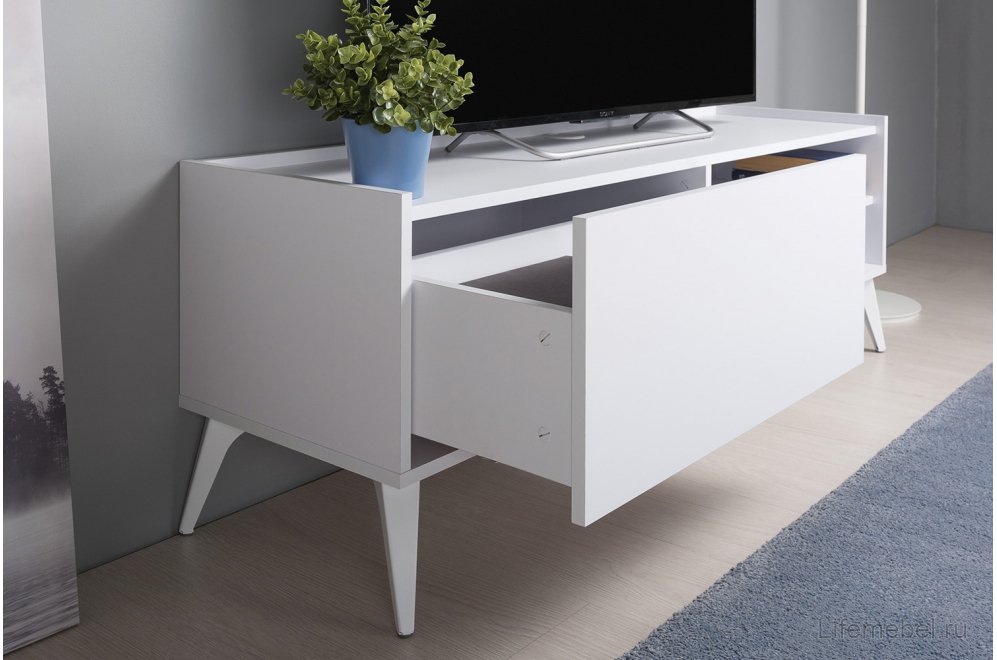 ТВ-тумба Лайт 13.282 белый премиум