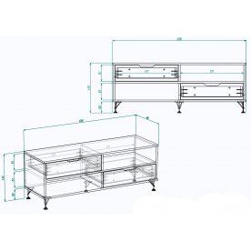 ТВ-тумба МегаKraft 003