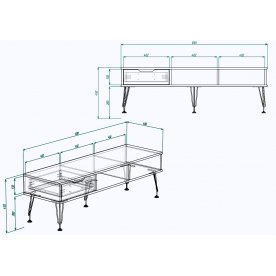 ТВ-тумба МегаKraft 010