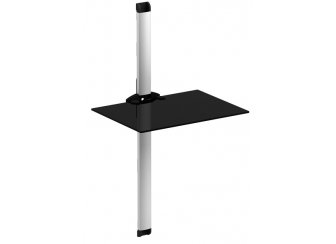 Кабель-канал PL2610B SLV с полкой