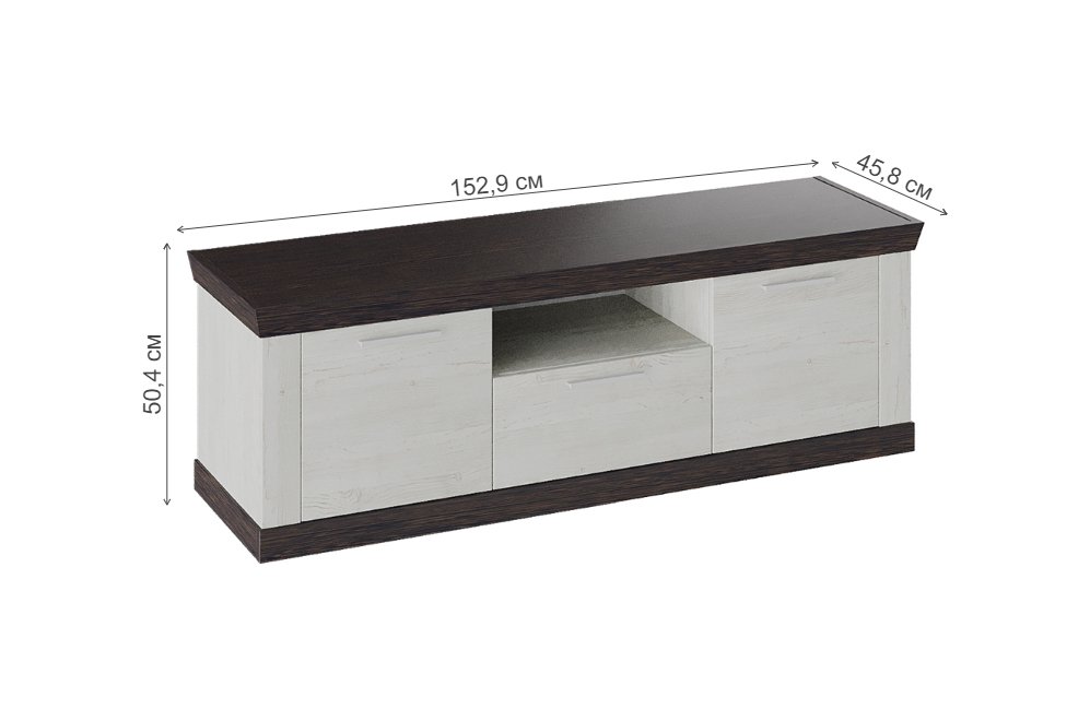 ТВ-тумба Поланд винтенберг / венге