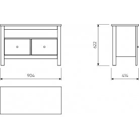 ТВ-тумба Сага