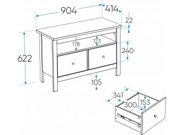 ТВ-тумба Сага