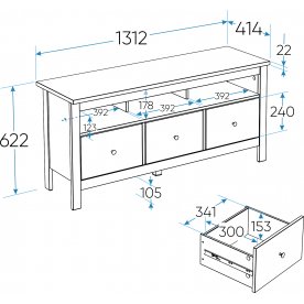 ТВ-тумба Сага