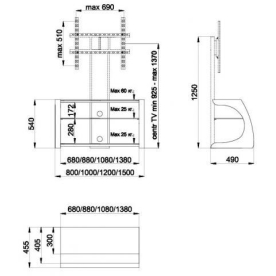 ТВ-тумба Сиквел ПС 150