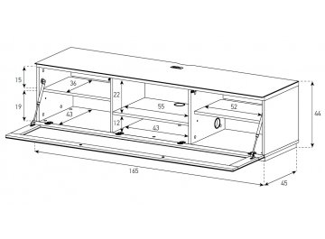 ТВ-тумба ST 160I