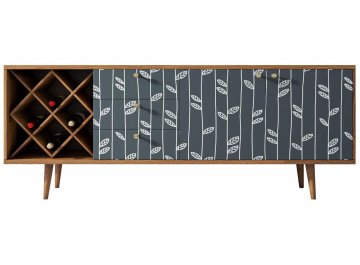 ТВ-тумба Воаб орех / принт 18