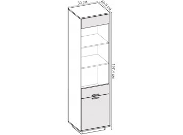Шкаф Эго ПС-1 на подиуме