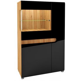 Шкаф с витриной Леонардо МН-026-03