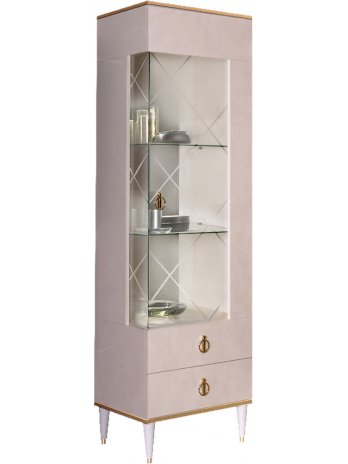 Витрина Rimini правая латте / золото