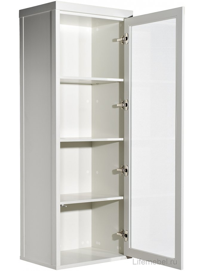 Витрина Аурум два ящика бежевая