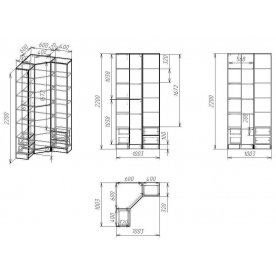 Витрина Мебелайн-38