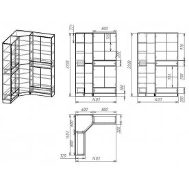 Витрина Мебелайн-47