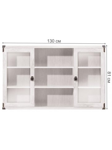 Витрина Индиана JNAD 2W сосна каньон