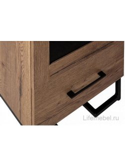 Витрина Loft дуб табак