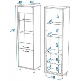 Витрина Мельбурн 1001.М1