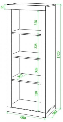 Стеллаж Той К карамель