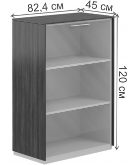 Книжный шкаф NZ-0325 бренсон трюфель