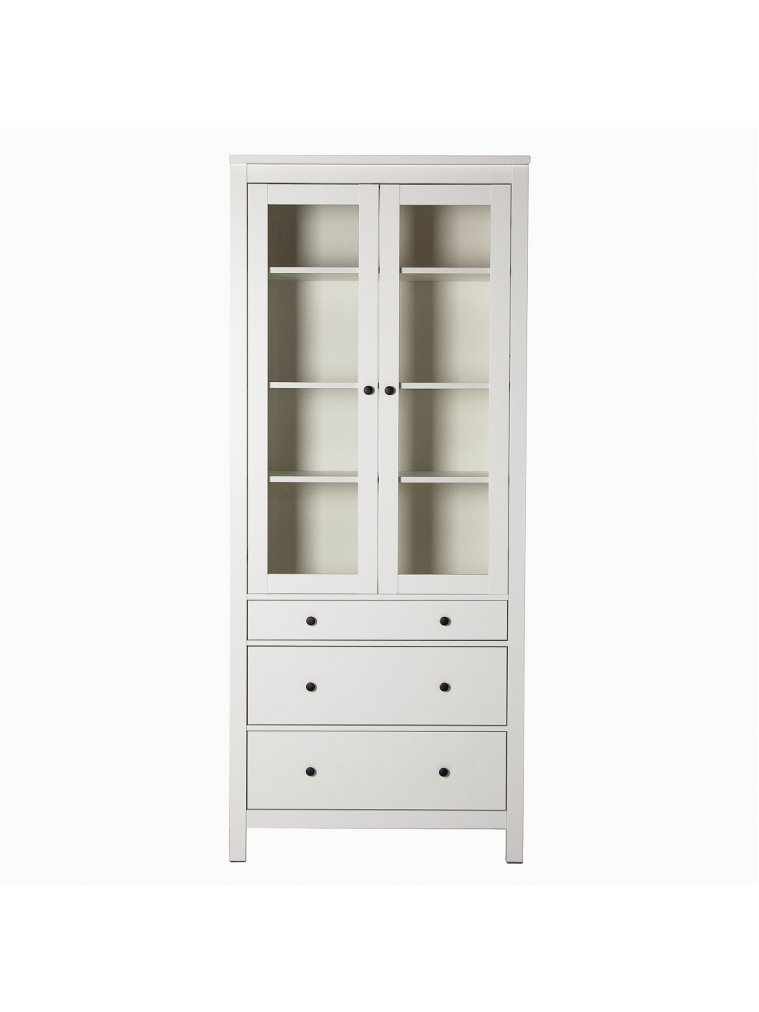Витрина Сага 90 белый