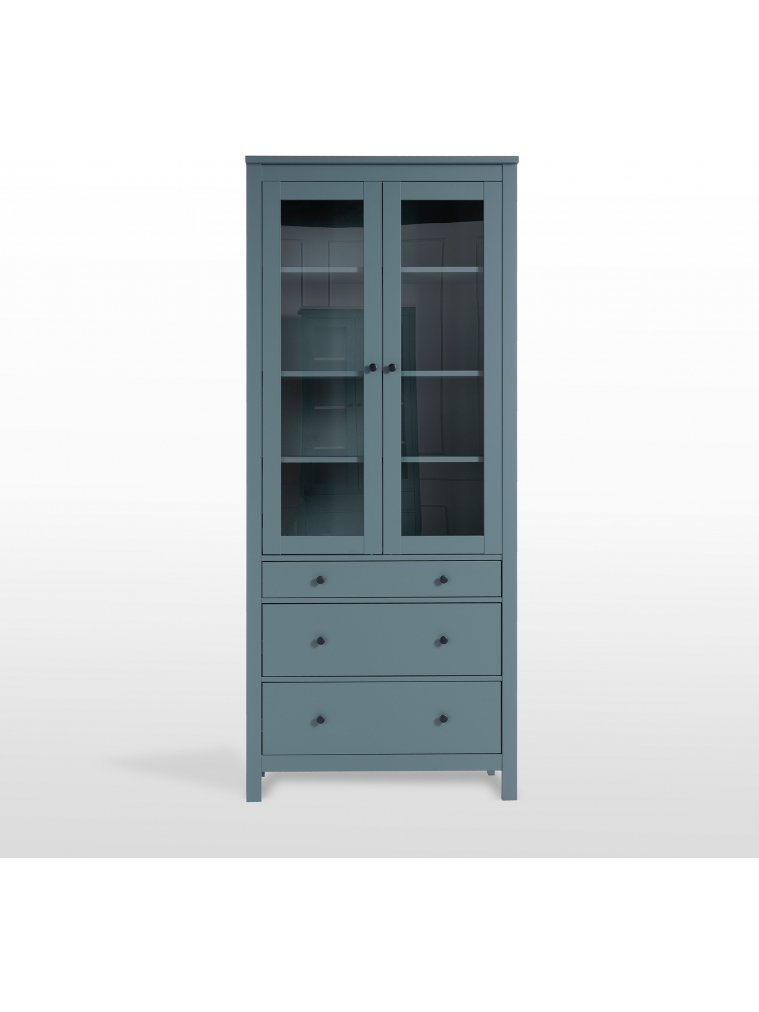 Витрина Сага 90 бирюзовый