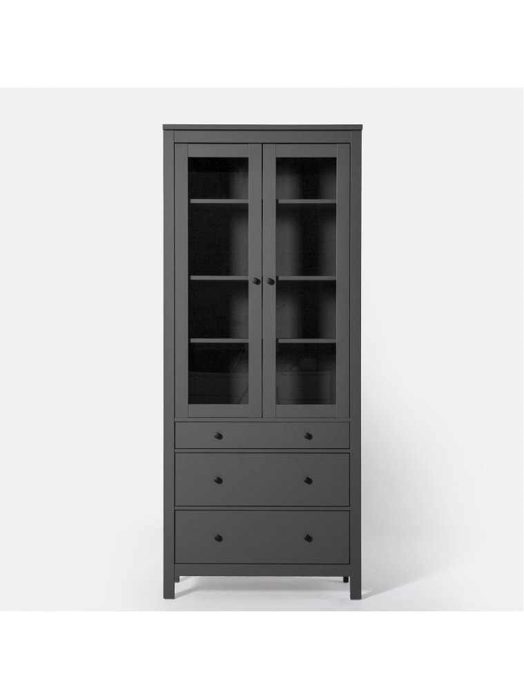 Витрина Сага 90 серый