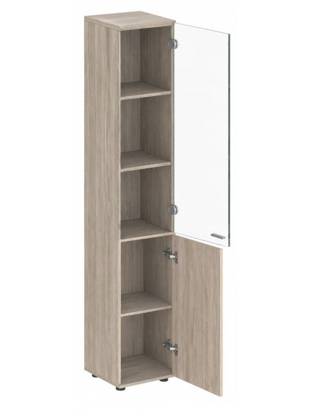 Витрина SG.802 правый дуб светлый