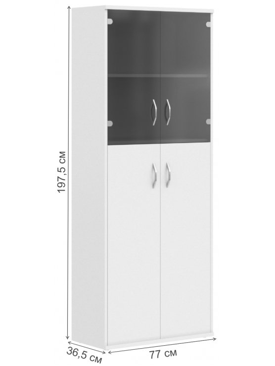 Витрина Imago СТ-1.7 клен / металлик