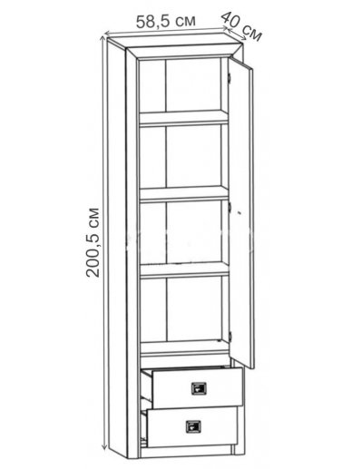 Витрина Коен REG1W2S штрокс