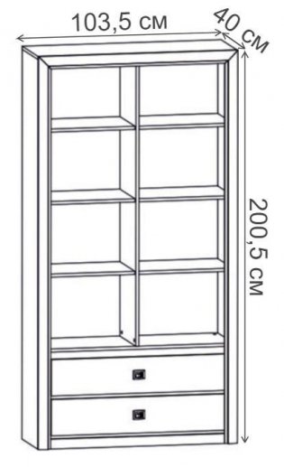 Витрина Коен REG2W2S штрокс