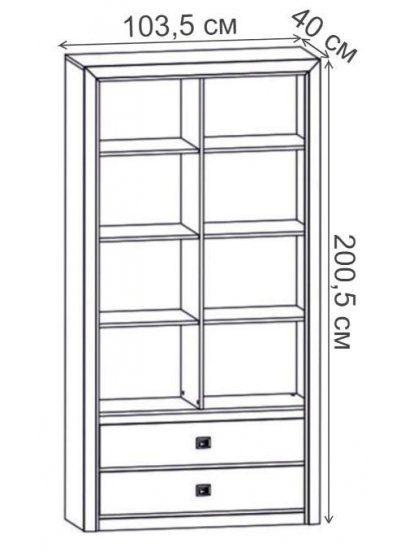 Витрина Коен REG2W2S штрокс
