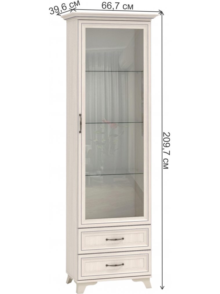 Витрина Джассан бодега светлый