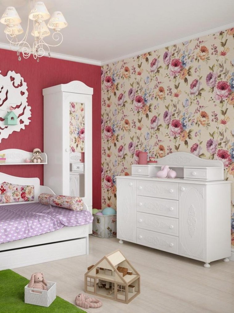 Витрина Ассоль АС-1 белое дерево