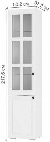 Витрина Софт ПН-03 белый