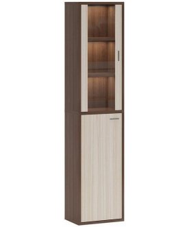 Витрина СУ ш1в2+1ФГ+1ФС БЕН шамони-ч / карамель