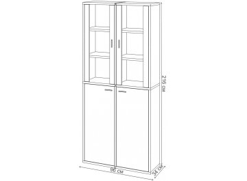 Витрина СУ ш2в2+2ФС+2ФГ ШБЕ