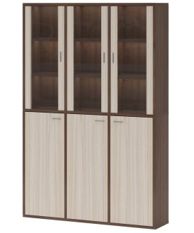 Витрина СУ ш2в2+2ФС+2ФГ КВ шамони / карамель