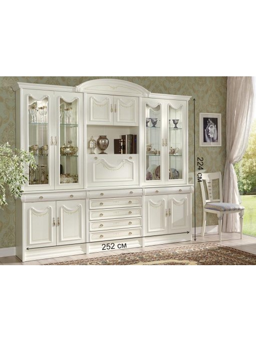Готовая гостиная Андалусия №62 crema