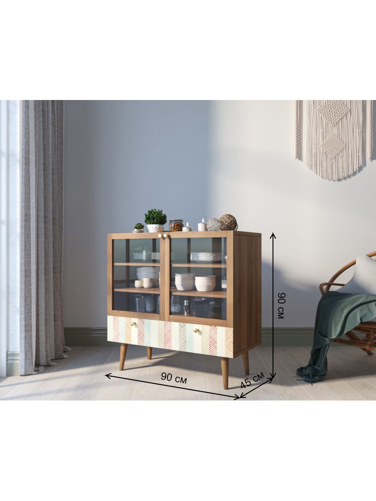 Витрина Воаб принт 45