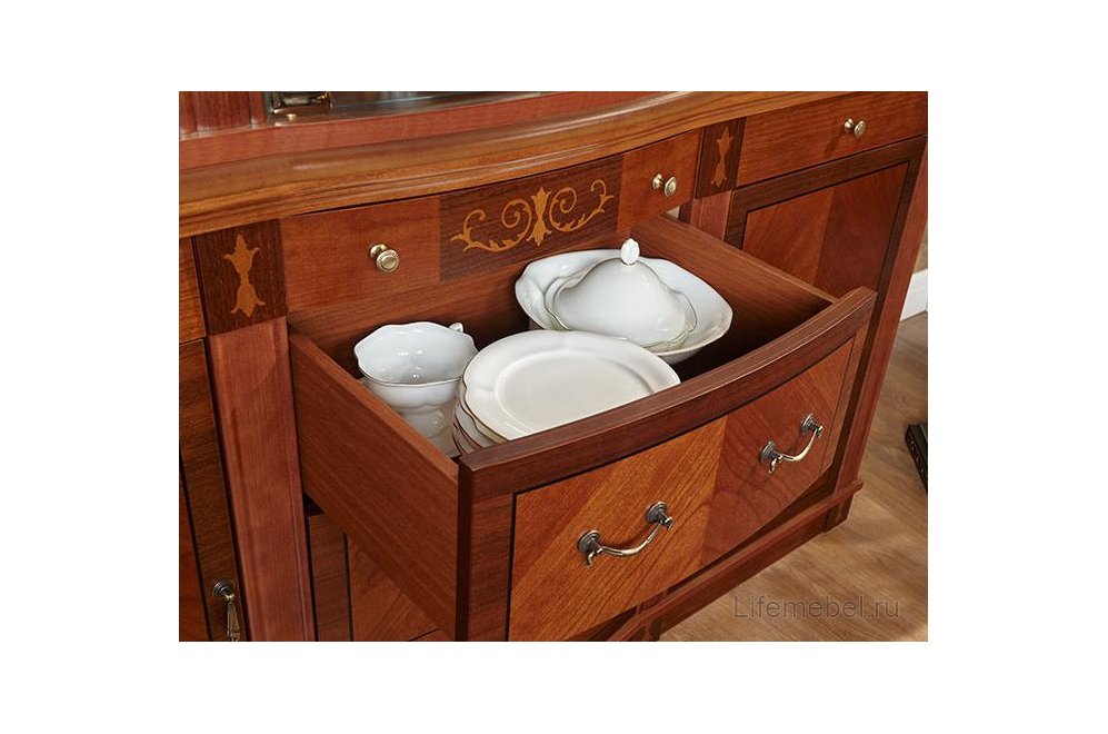 Комод Axmoble 956 мукали шпон / вишня шпон