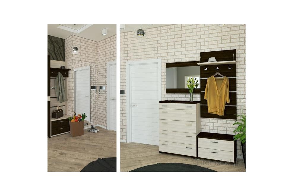 Комод КМ-1 карамель / венге