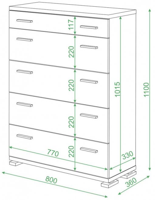 Комод Иланта-1 нельсон