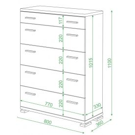 Комод Иланта-2