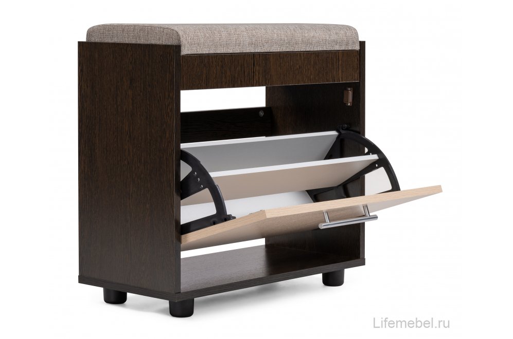 Обувница ТП-6М венге / беленый дуб