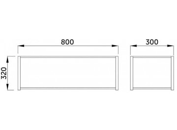 Тумба для обуви Fortuna