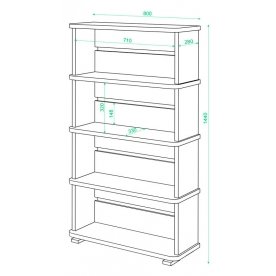 Стеллаж СБ-25/4