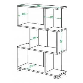 Стеллаж Валевро-5-3