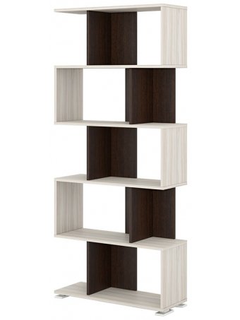 Cтеллаж СЛ-5 КВ карамель / венге